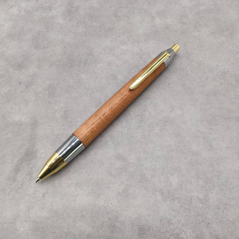 ボナンペン 欅 シャープペンシル0.5mm アルミ金具＋おまけ 野原工芸似 ボナンペン 欅 0.5mm アルミ金具 シャープペンシル
